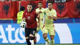 Arnavutluk - İspanya maçından kareler