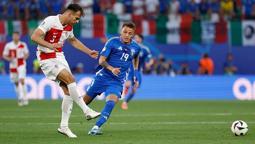 Hırvatistan - İtalya maçından kareler
