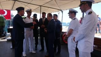 TCG Nusret Müze Gemisi Anamur'da ziyarete açıldı