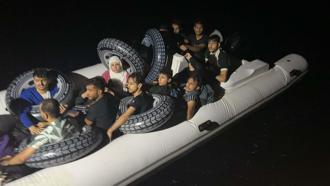Bodrum’da 16 kaçak göçmen yakalandı