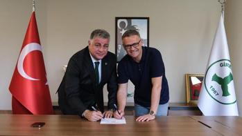 Giresunspor, İrfan Buz ile resmi sözleşme imzaladı