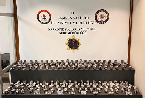 Samsun'da 3 kişi uyuşturucu madde ticareti yapmaktan gözaltına alındı