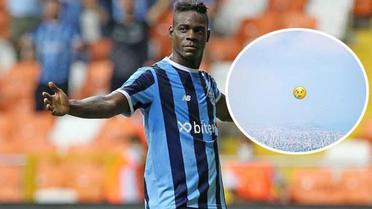 Mario Balotelli 'gözyaşlarıyla' Adana Demirspor'a veda etti