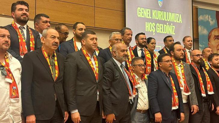 Kayserispor'da yeni yönetim görev dağılımı yaptı