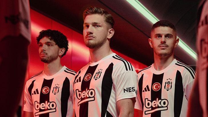 Beşiktaş'ın yeni sezon iç saha forması tanıtıldı!