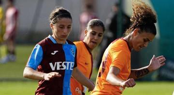 Kadın Futbol Süper Ligi'nde Galatasaray, Trabzonspor'u 2-0 mağlup etti 