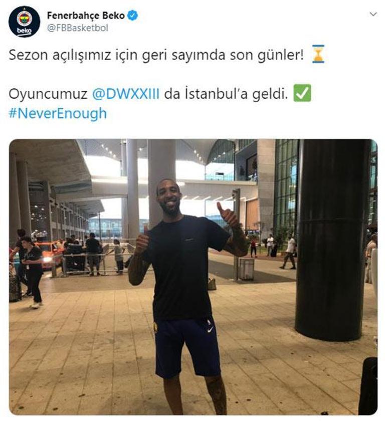 Fenerbahçe duyurdu Derrick Williams...