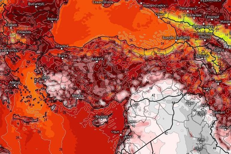 Meteoroloji uyardı Tüm yurtta sıcaklıklar artıyor, 40 dereceyi aşacak