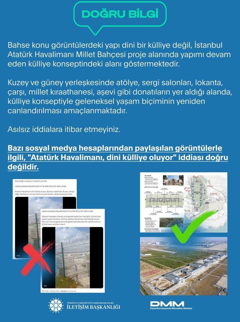 DMMden Atatürk Havalimanı ile ilgili iddalara yalanlama