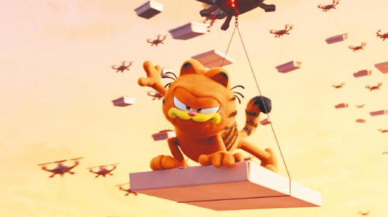 Garfield sokakları keşfediyor