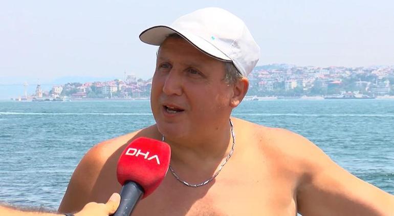 Termometreler çıldırdı İstanbullu serinlemek için denize koştu