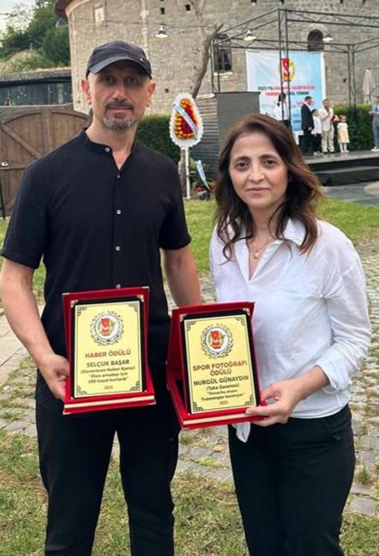 Trabzon Gazeteciler Cemiyetinden DHA’ya 2 ödül verildi