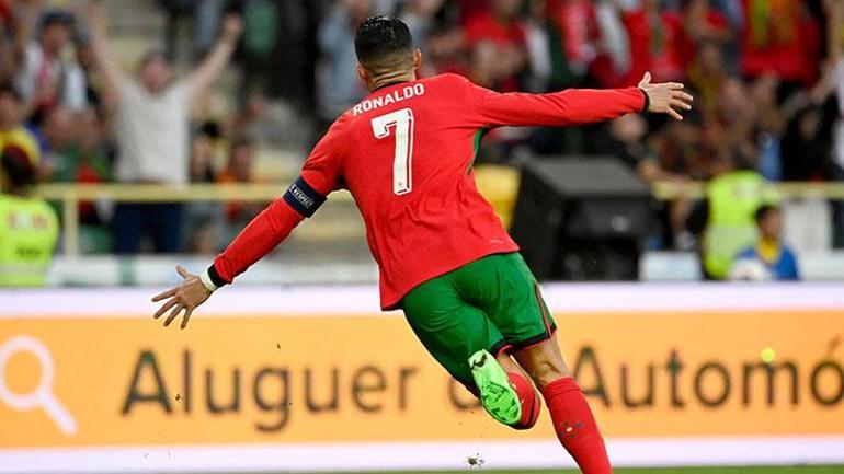 Portekizde Cristiano Ronaldo şov yaptı İrlanda yıkıldı