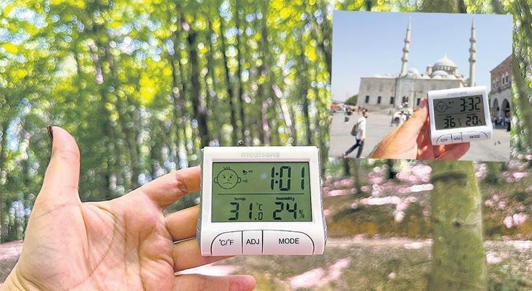 100 metrede 6-7 C° fark İstanbulda en düşük sıcaklık burada ölçüldü
