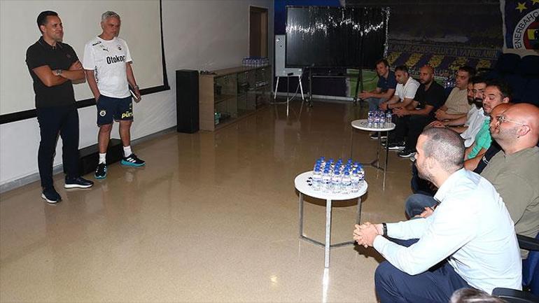 Fenerbahçe’de Jose Mourinho çalışmalara başladı