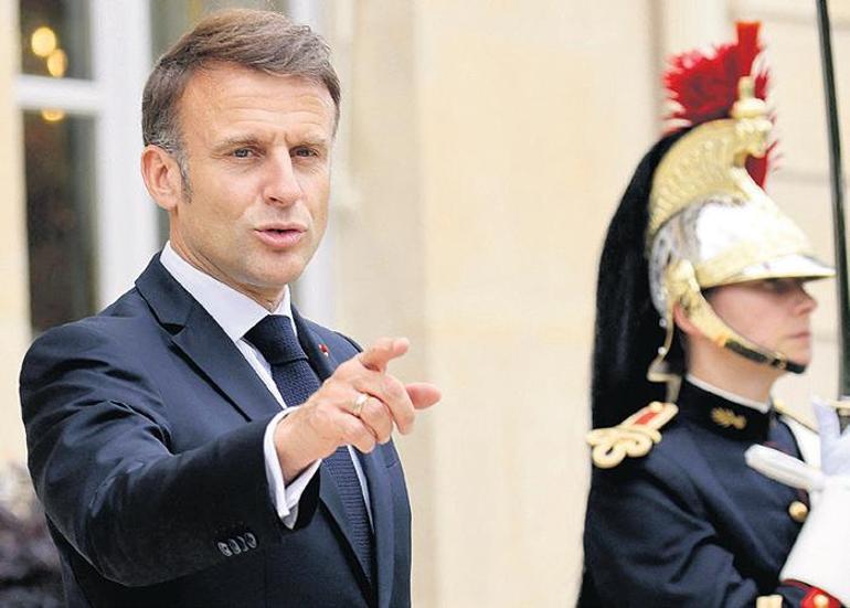 Macron’la birlikte ‘tufan’