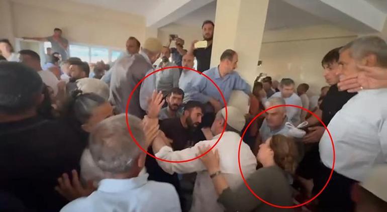 Mardin Valisi Akkoyunun taziye ziyaretinde çirkin provokasyon Vatandaşlardan DEMli vekile tepki