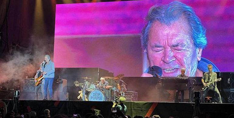 İngiliz rock grubu Deep Purple, İstanbulda konser verdi